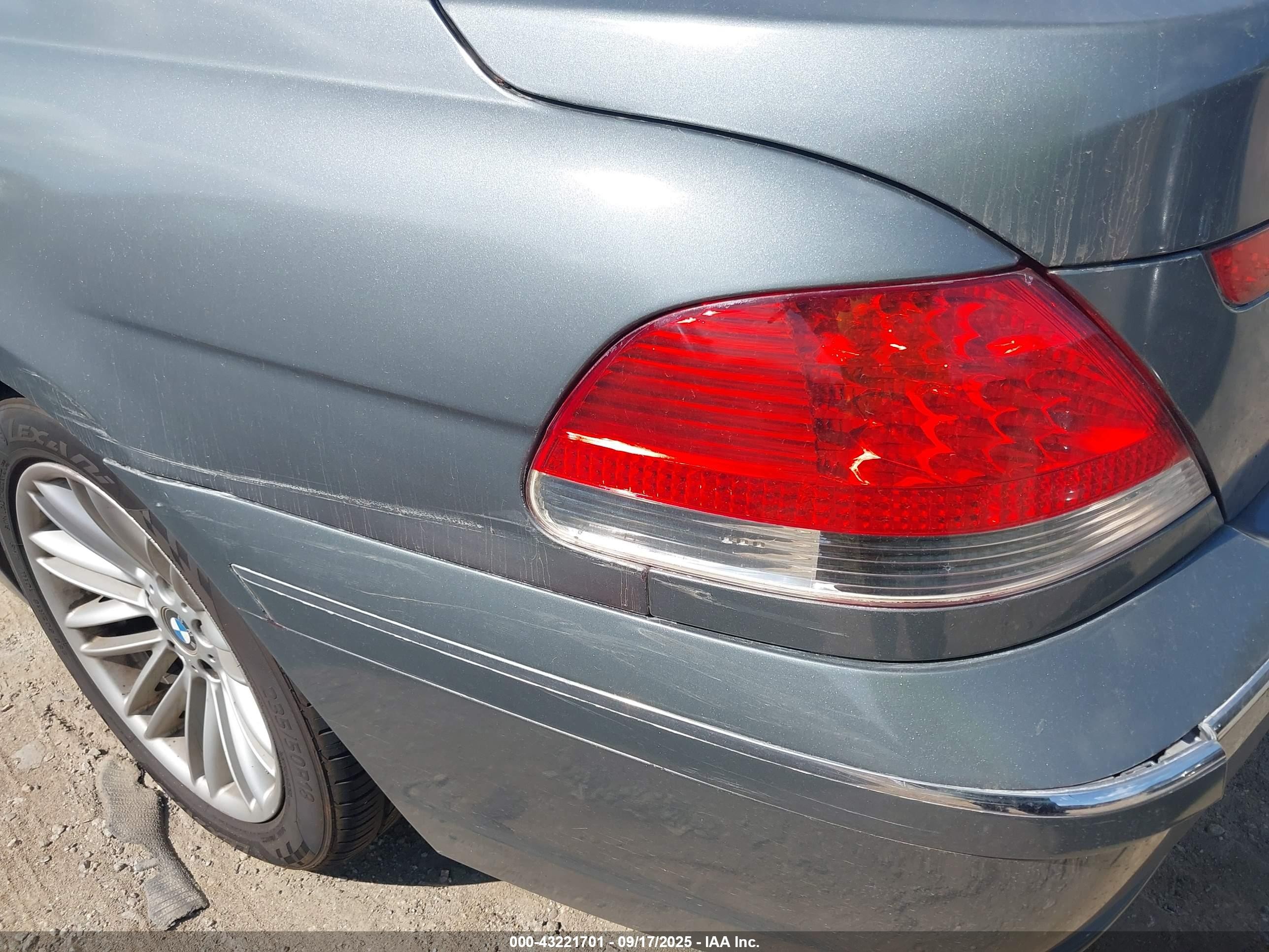 2004 Bmw 745i   Gray vin: WBAGL63444DP71192