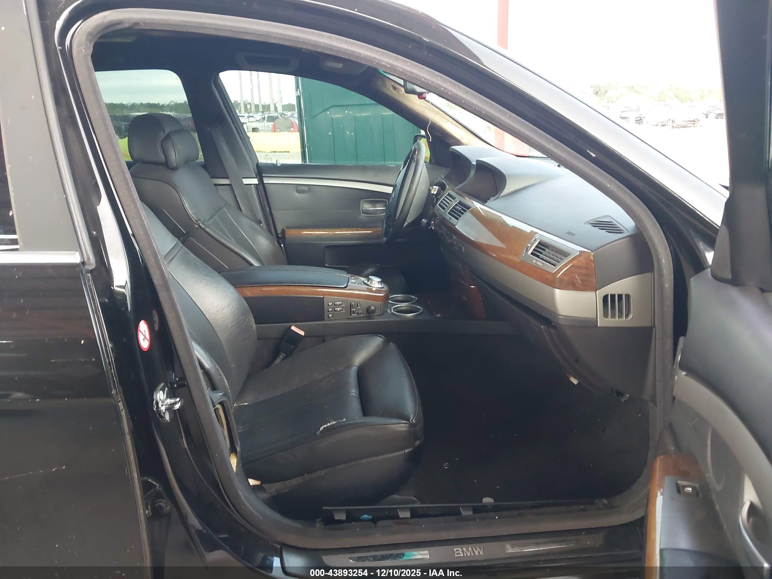 2002 Bmw 745i   Black vin: WBAGL63462DP56903