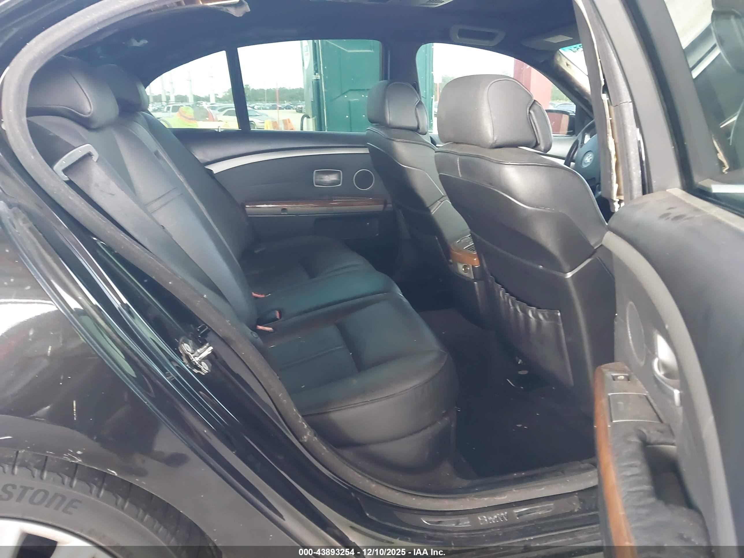 2002 Bmw 745i   Black vin: WBAGL63462DP56903