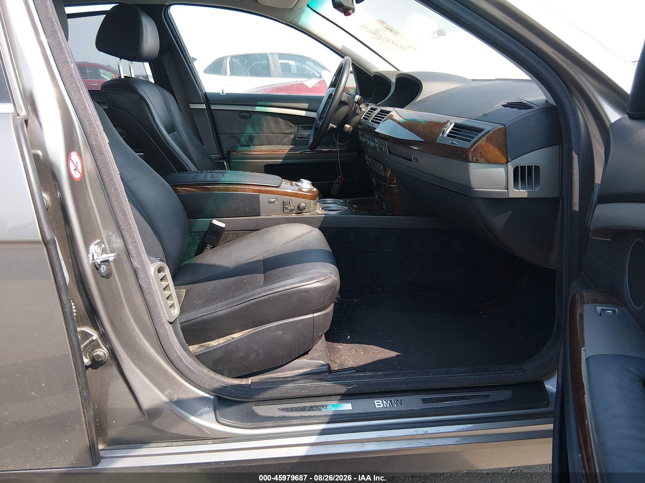 2002 Bmw 745i   Gray vin: WBAGL63472DP52598