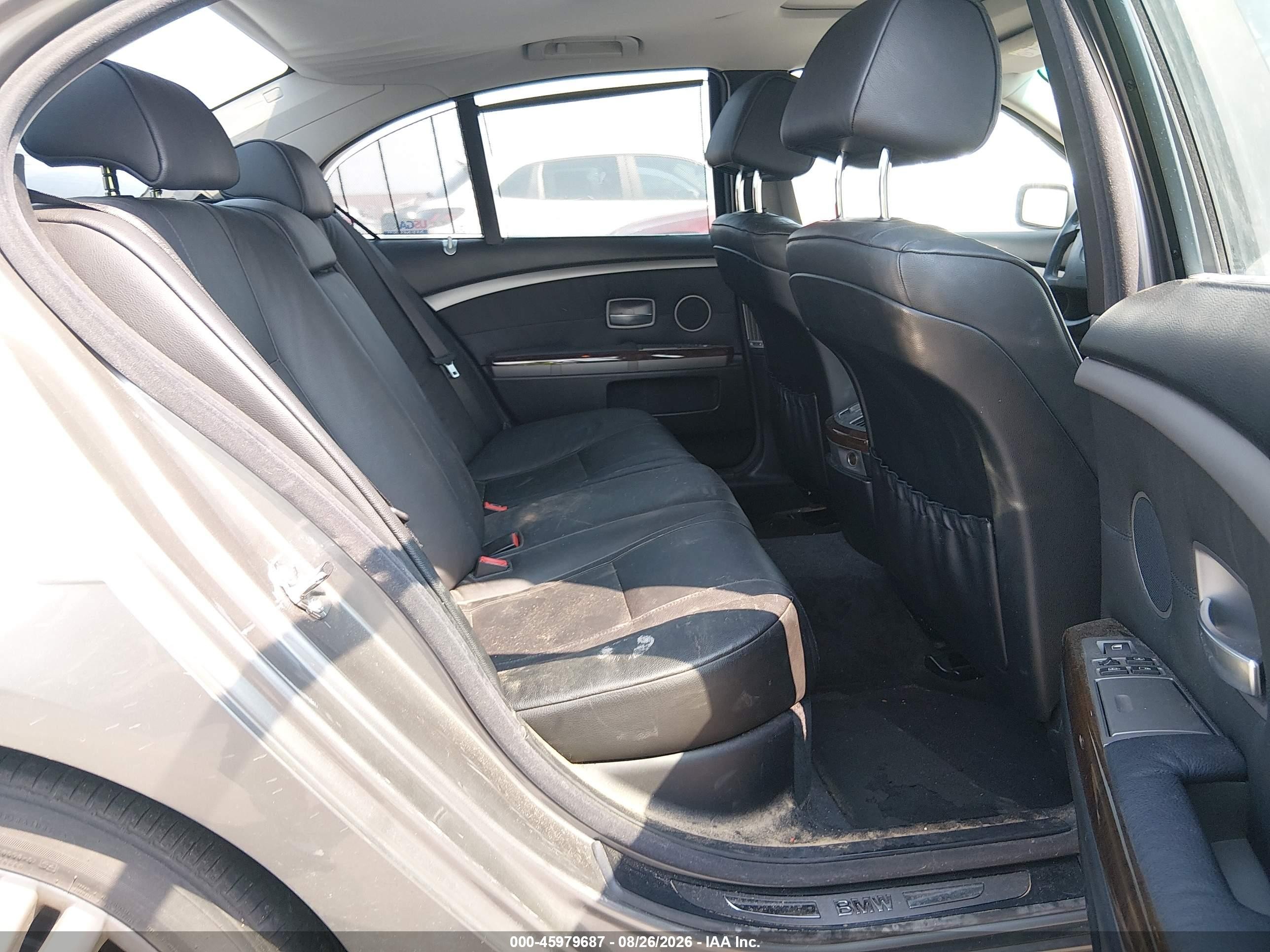2002 Bmw 745i   Gray vin: WBAGL63472DP52598