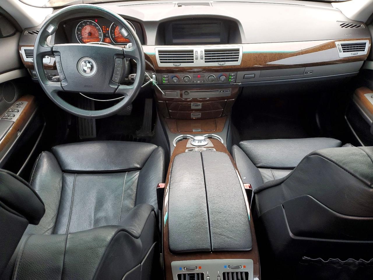 2001 Bmw 7 Series Black vin: WBAGL63472DP53816