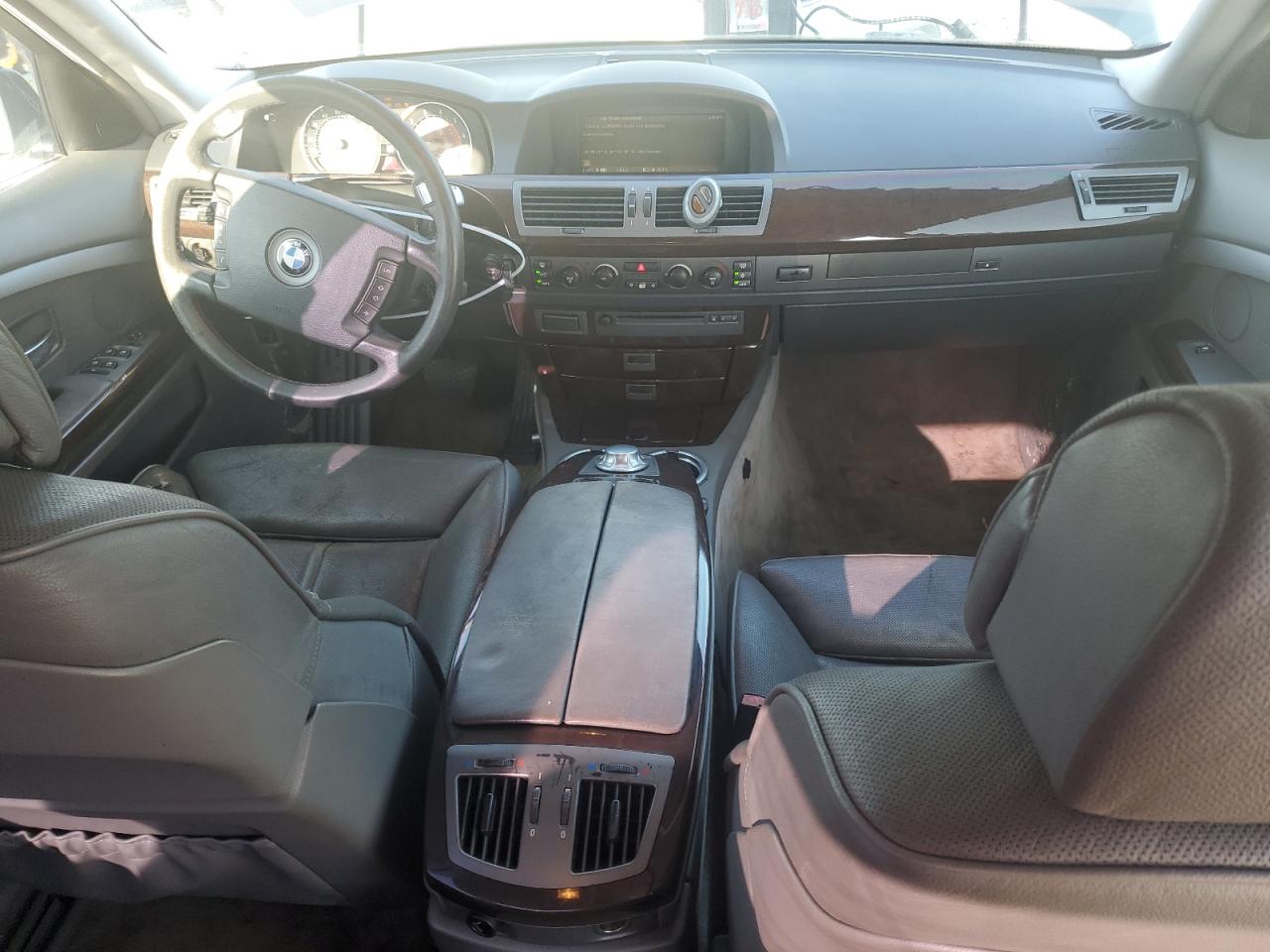 2002 Bmw 745 I Gray vin: WBAGL63472DP60376
