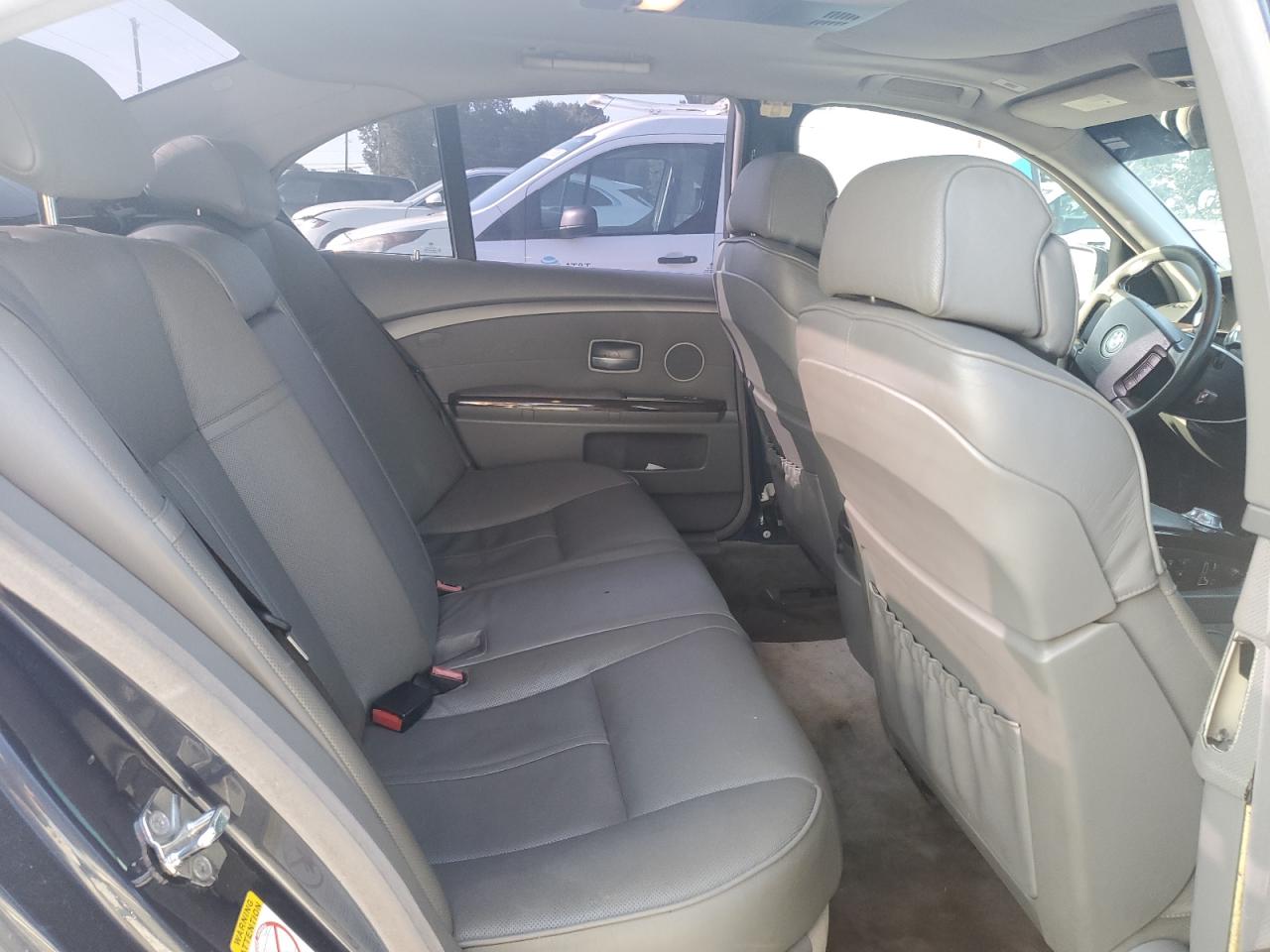 2002 Bmw 745 I Gray vin: WBAGL63472DP60376