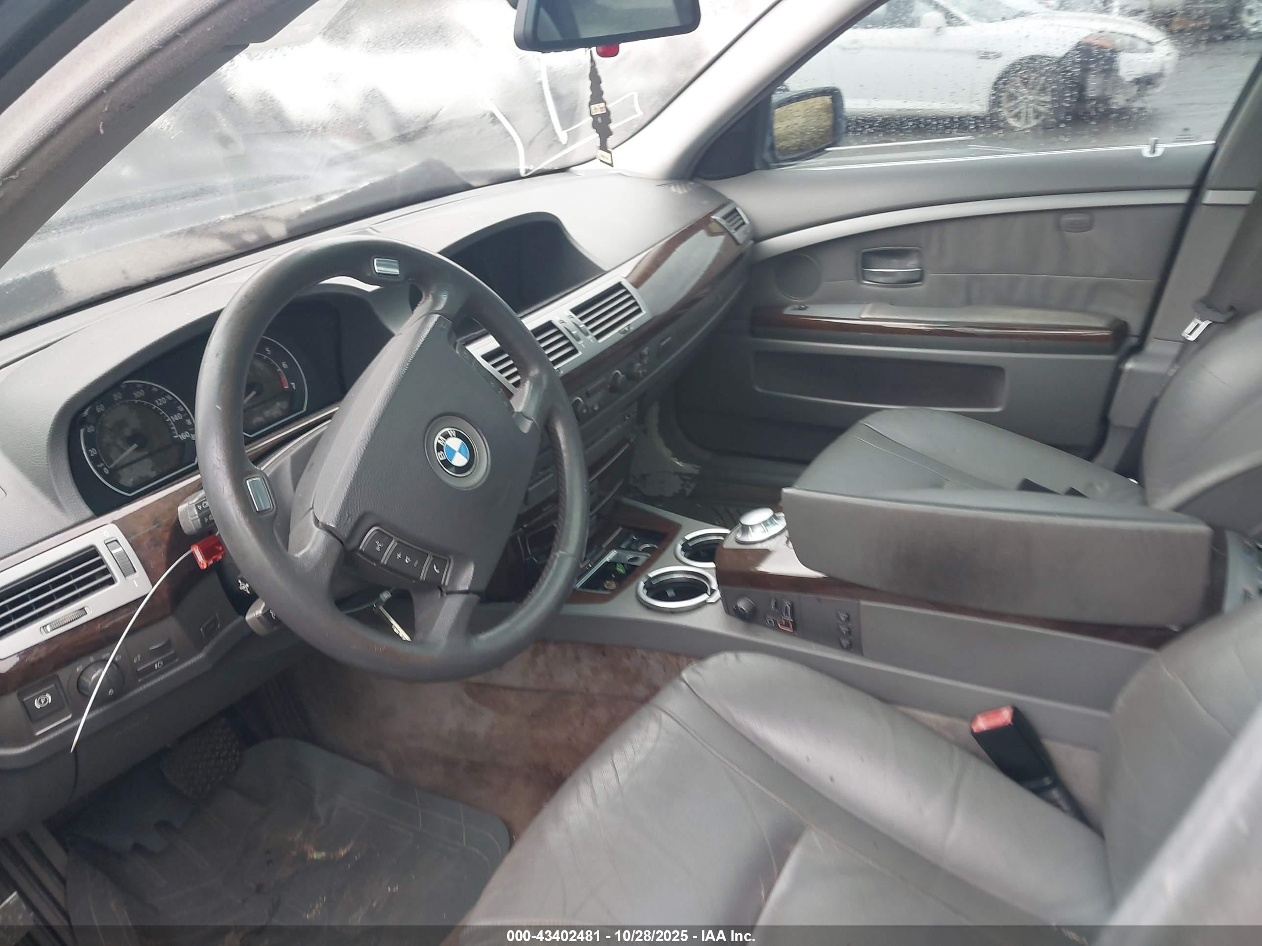 2003 Bmw 745i   Gray vin: WBAGL63473DP68141