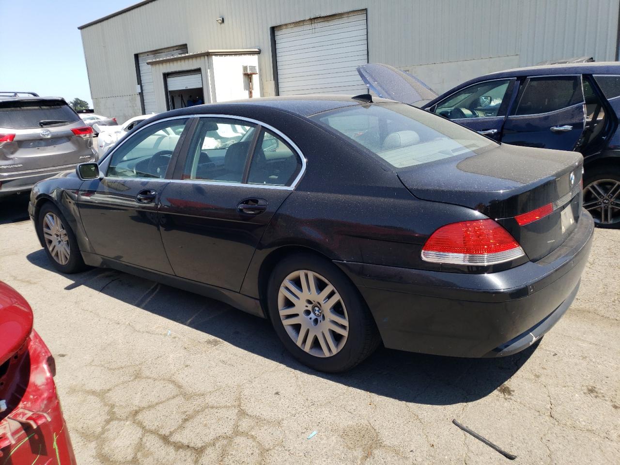 2003 Bmw 745 I Black vin: WBAGL63483DP61909