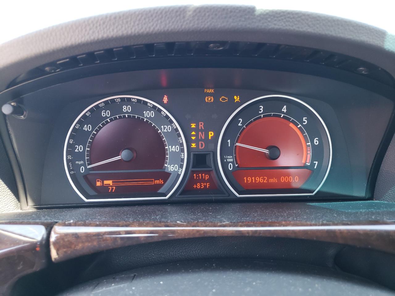 2003 Bmw 745 I Black vin: WBAGL63483DP61909