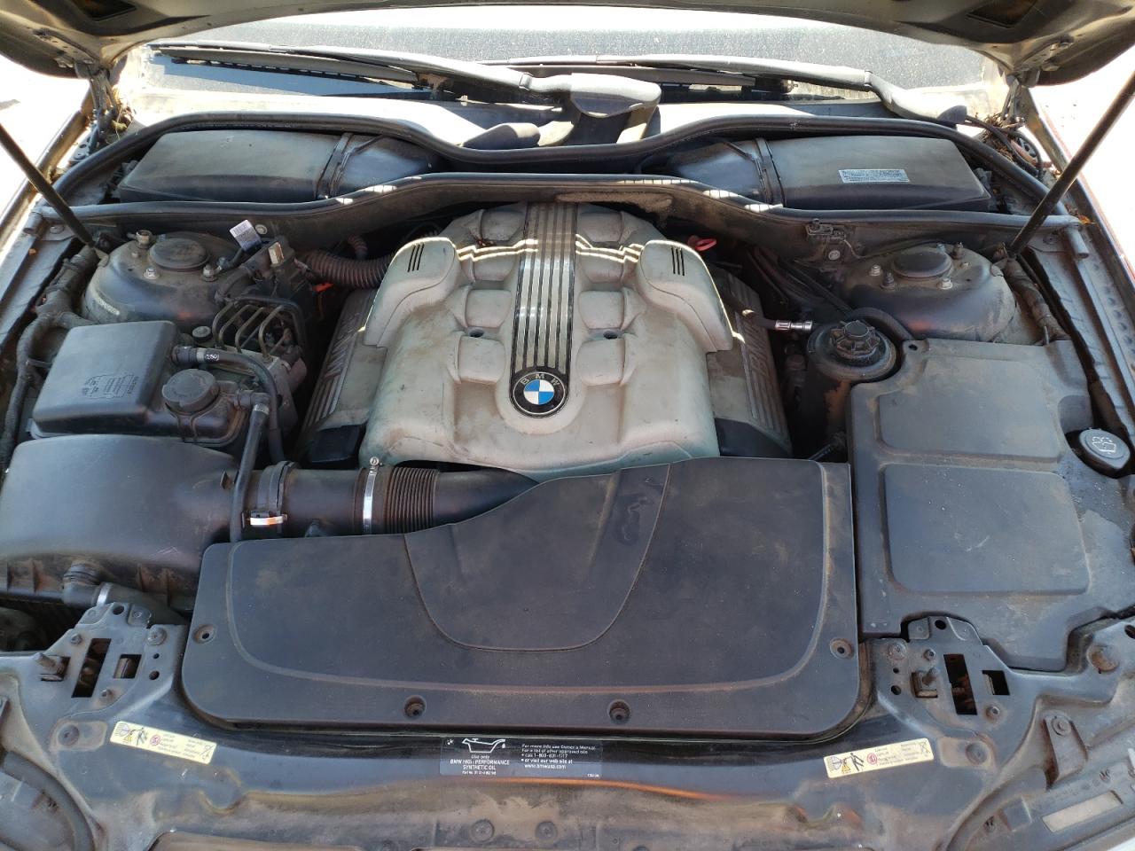 2003 Bmw 745 I Black vin: WBAGL63483DP61909