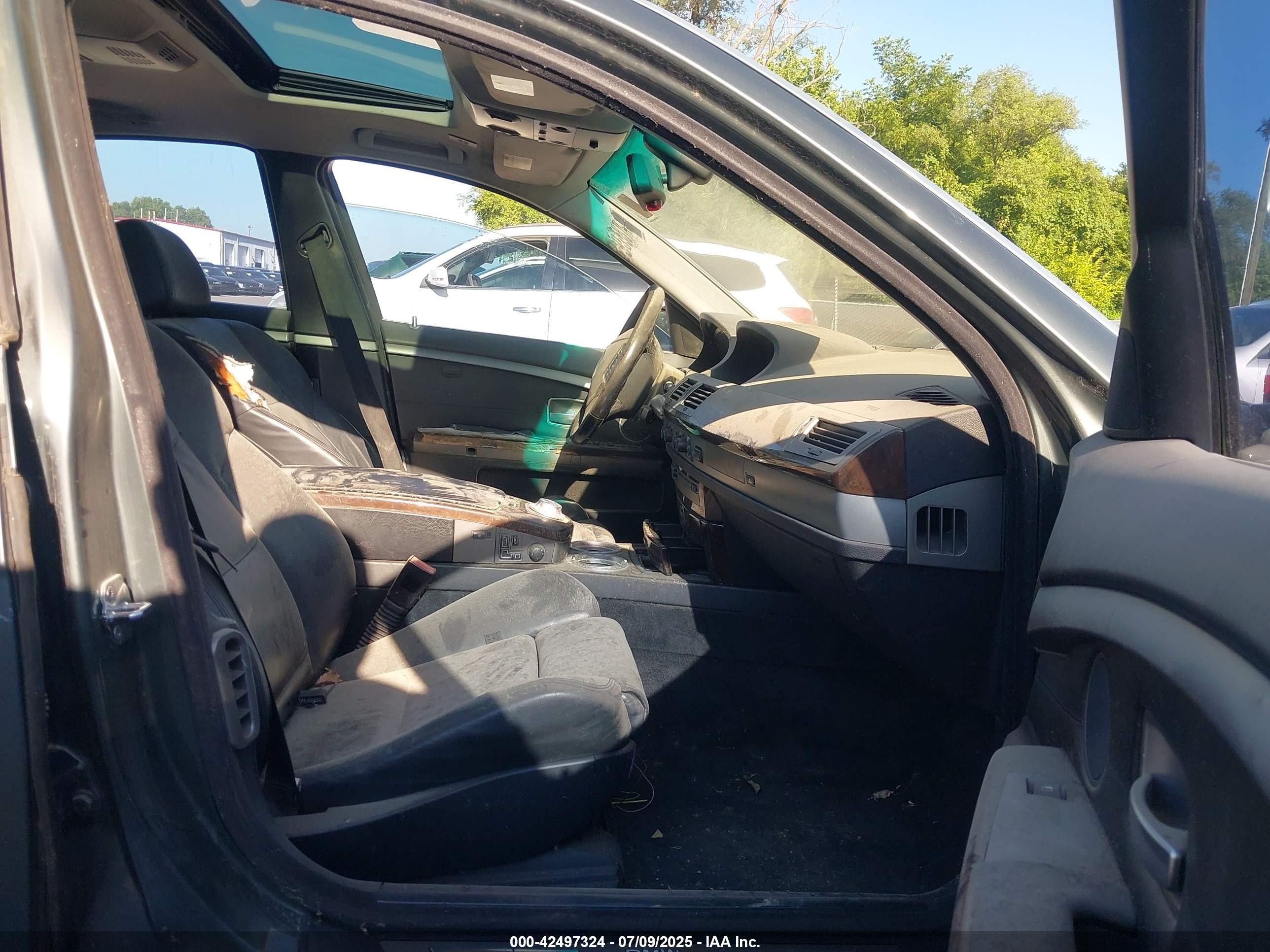 2003 Bmw 745i   Gray vin: WBAGL63483DP67791