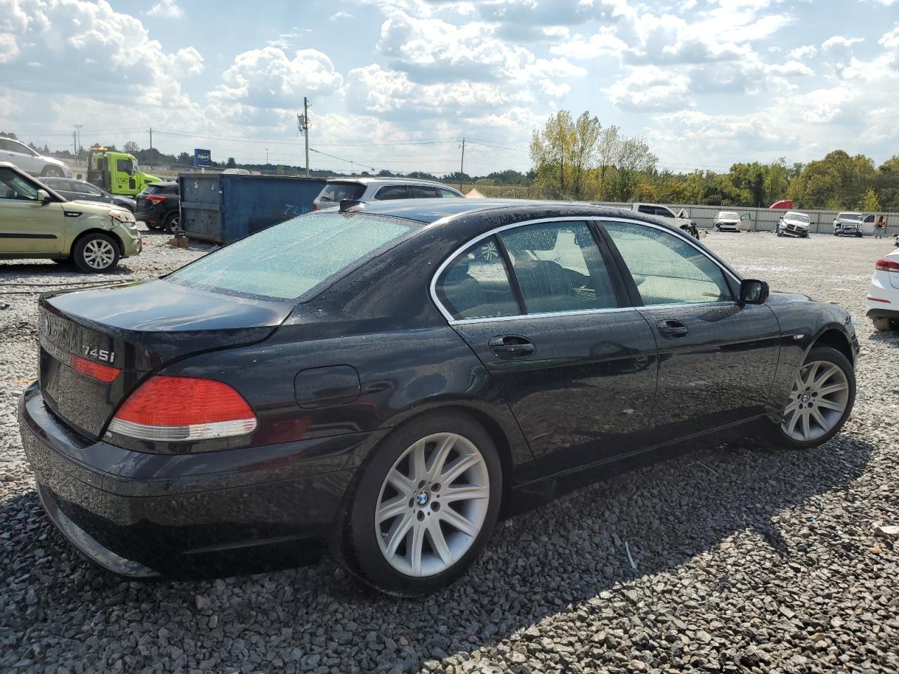 2002 Bmw 745 I Black vin: WBAGL63492DP54370