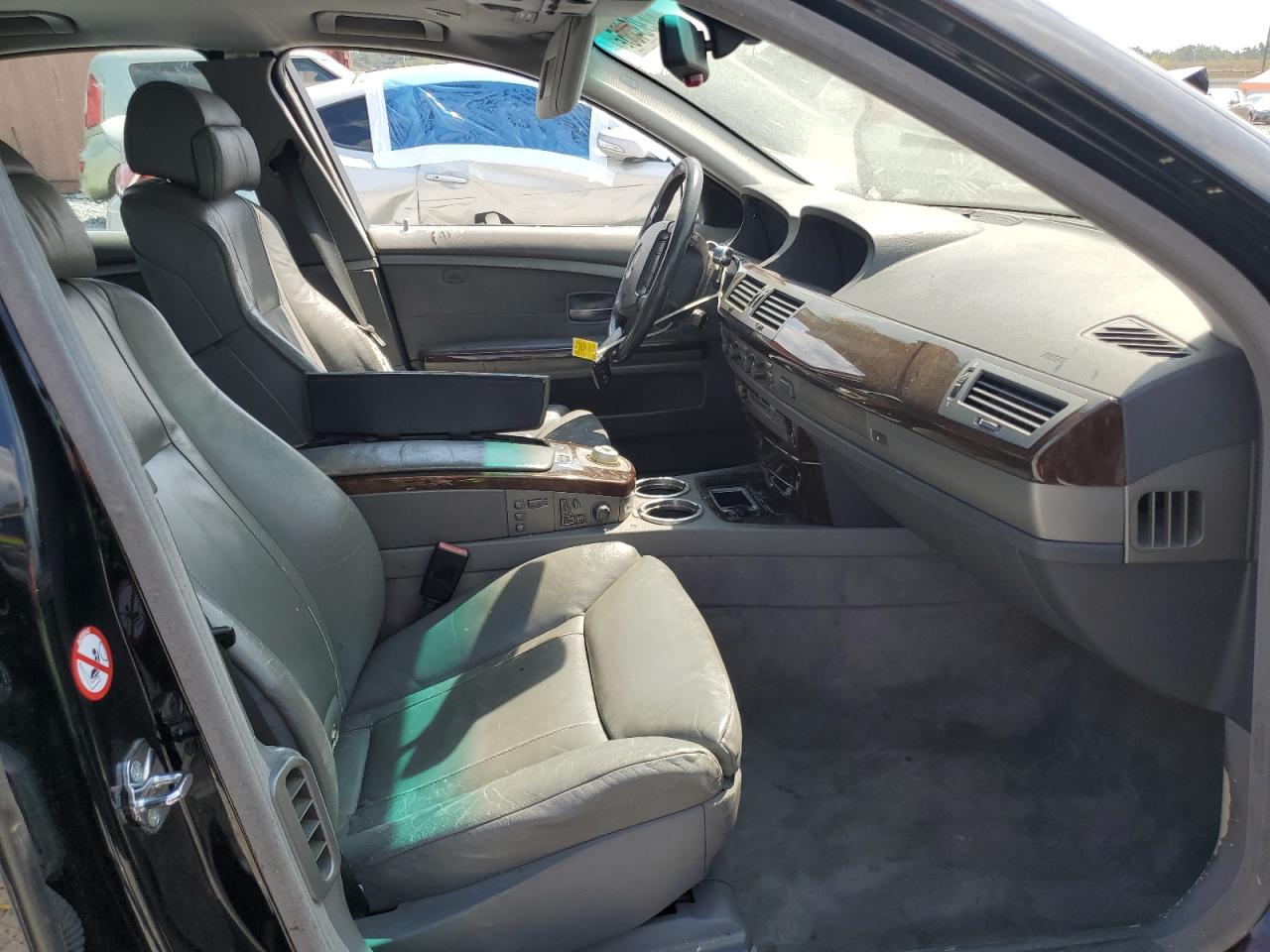 2002 Bmw 745 I Black vin: WBAGL63492DP54370