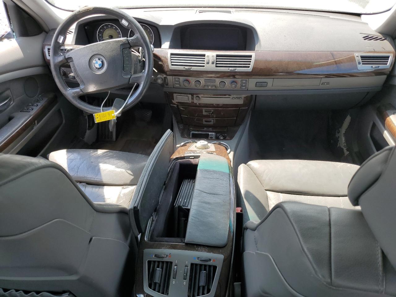 2002 Bmw 745 I Black vin: WBAGL63492DP54370