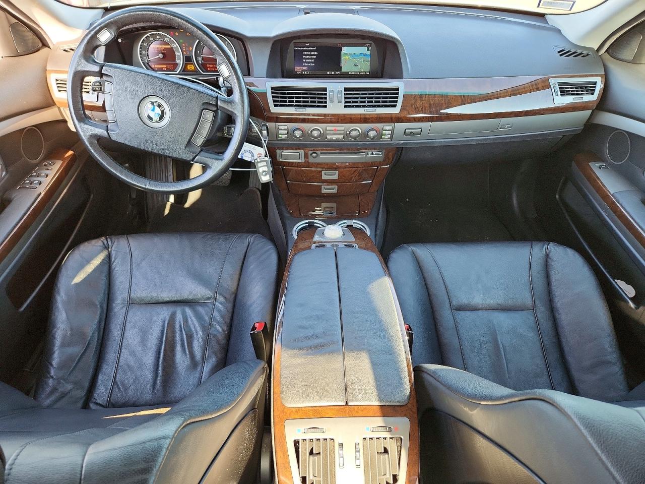 2003 Bmw 745 I Silver vin: WBAGL63493DP62115