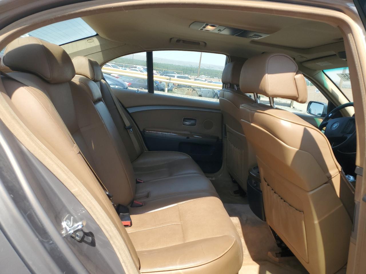 2002 Bmw 745 I Brown vin: WBAGL634X2DP59674