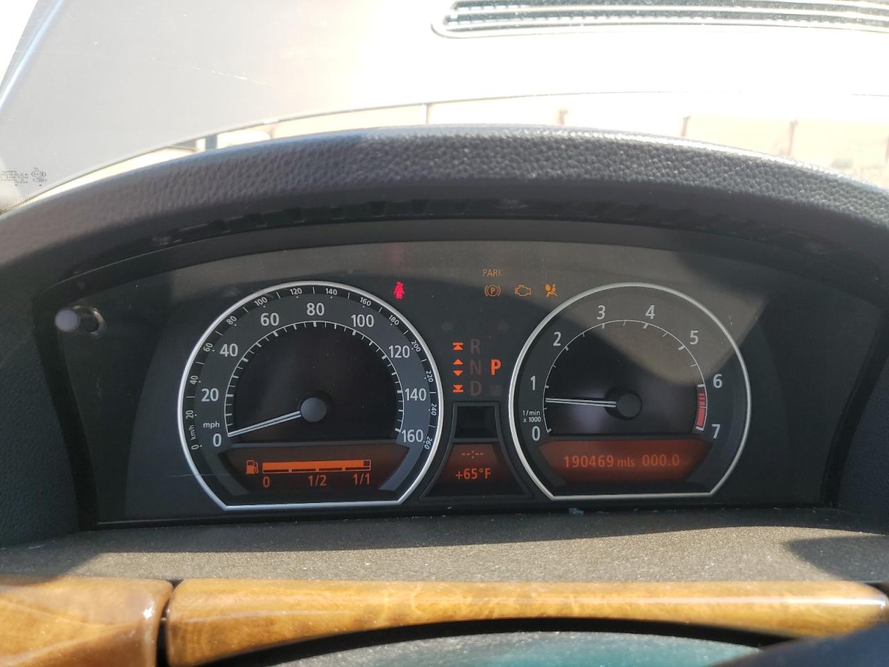 2002 Bmw 745 I Brown vin: WBAGL634X2DP59674