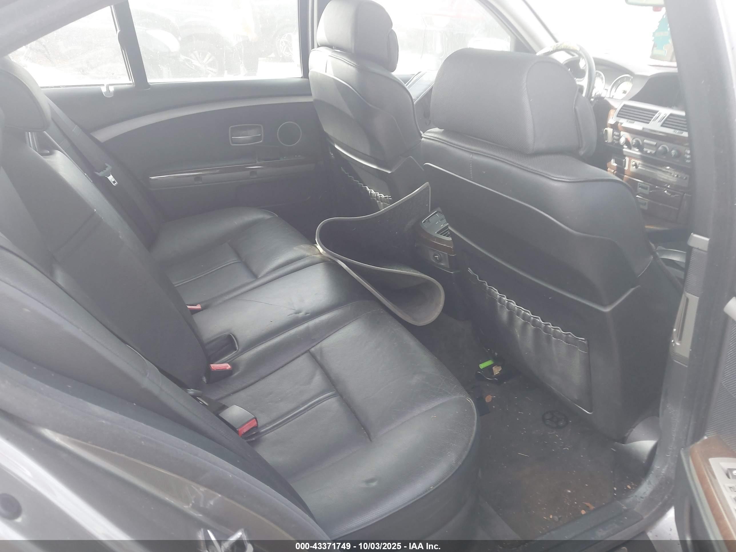 2003 Bmw 745i   Gray vin: WBAGL634X3DP67579