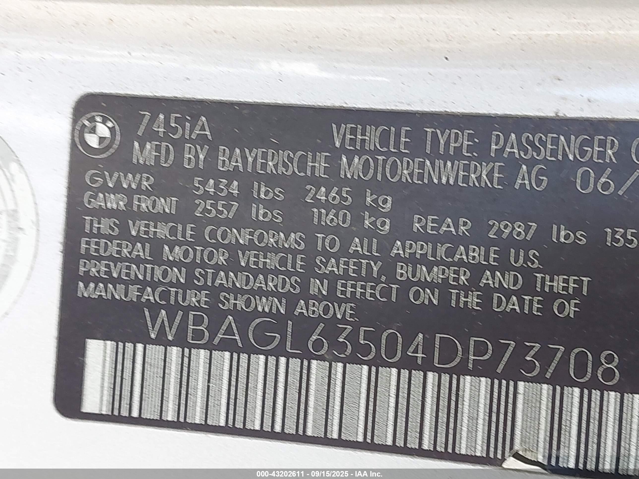2004 Bmw 745i   Gray vin: WBAGL63504DP73708