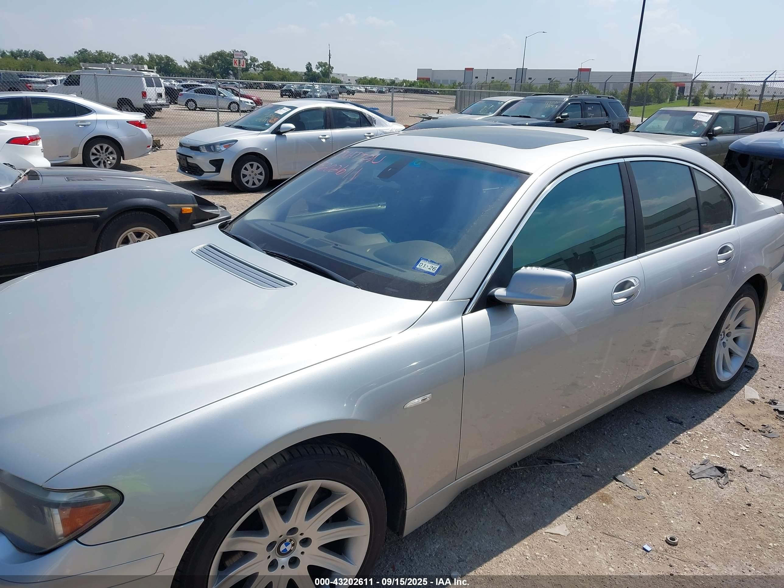 2004 Bmw 745i   Gray vin: WBAGL63504DP73708