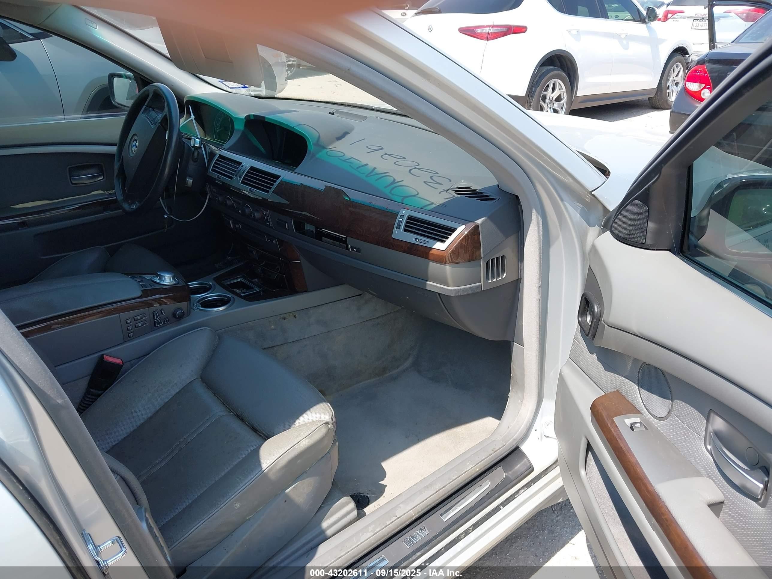 2004 Bmw 745i   Gray vin: WBAGL63504DP73708