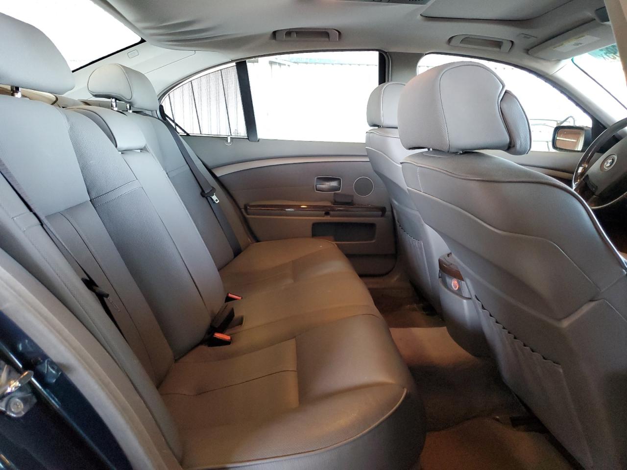 2005 Bmw 745 I Gray vin: WBAGL63535DP76667