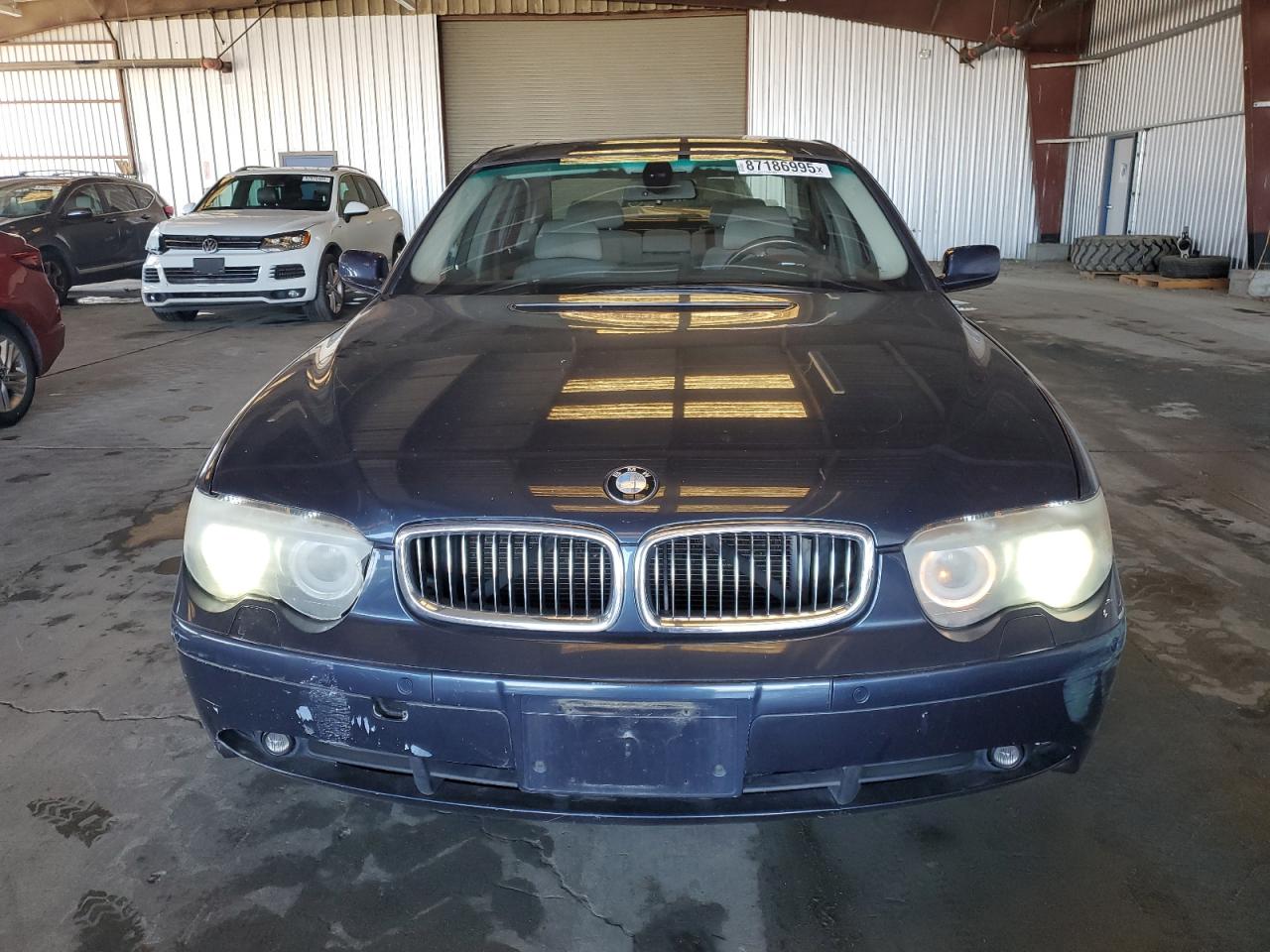 2005 Bmw 745 I Gray vin: WBAGL63535DP76667