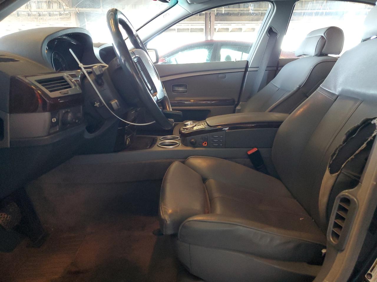 2005 Bmw 745 I Gray vin: WBAGL63535DP76667