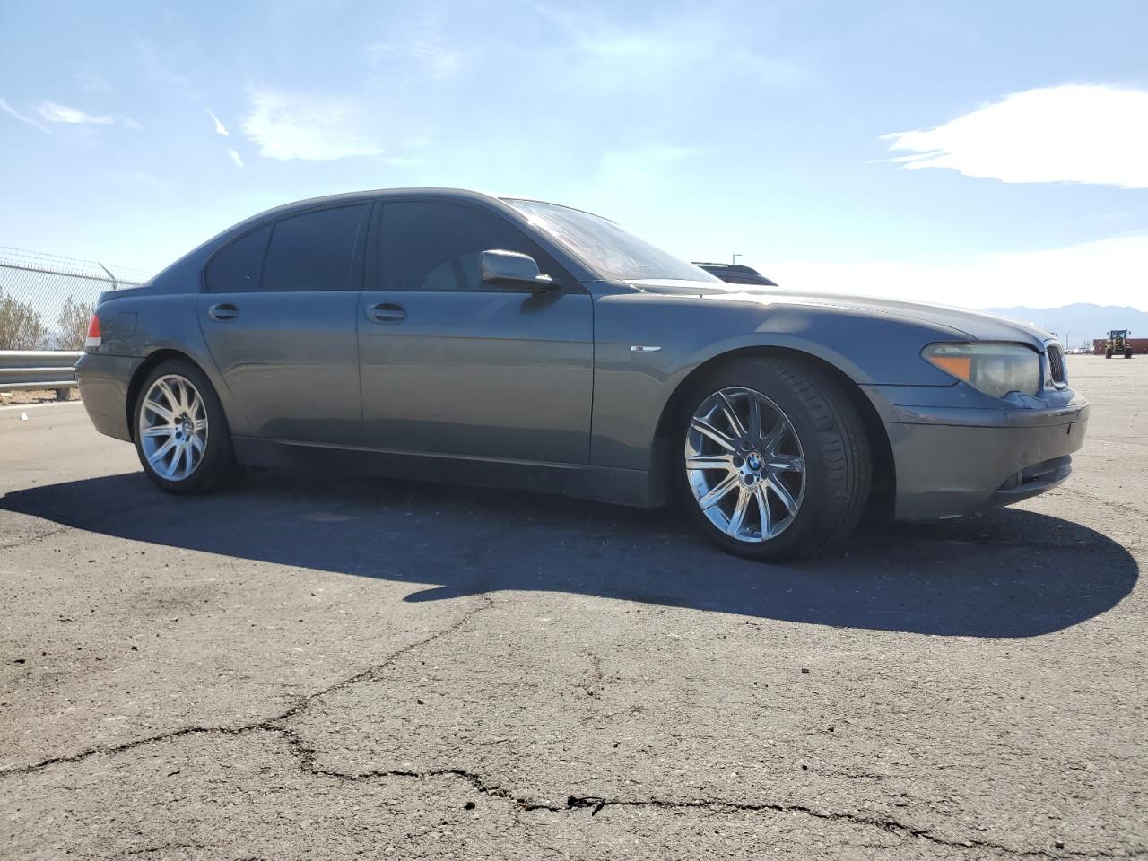 2005 Bmw 745 I   Gray vin: WBAGL63545DP74605