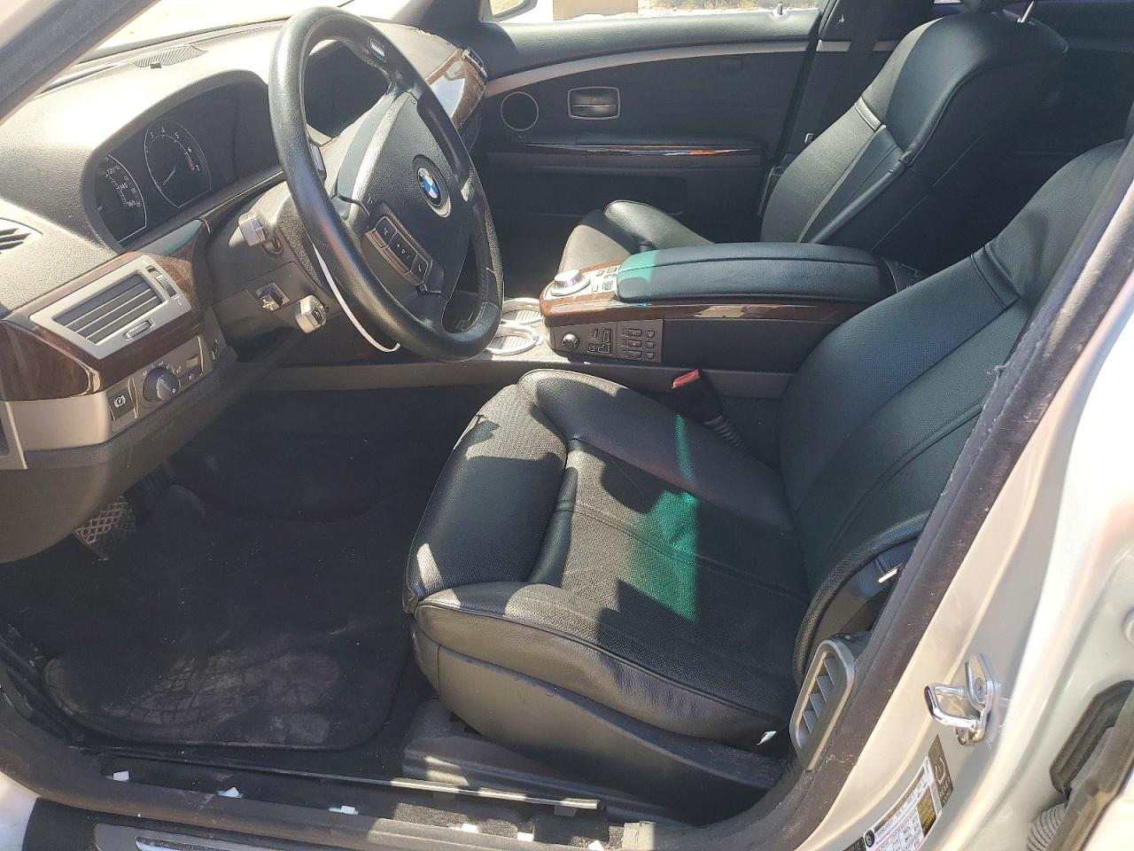 2005 Bmw 745 Серебряный vin: WBAGL63565DP75562