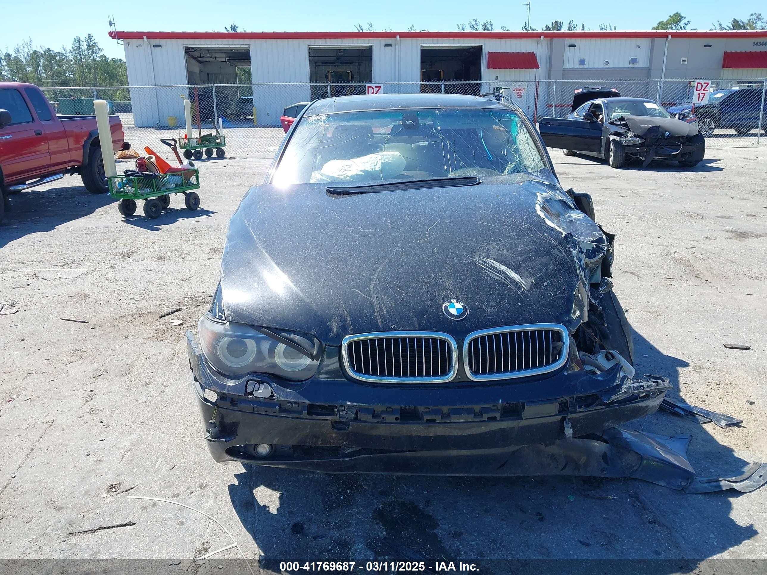 2005 Bmw 745i   Black vin: WBAGL63585DP76177