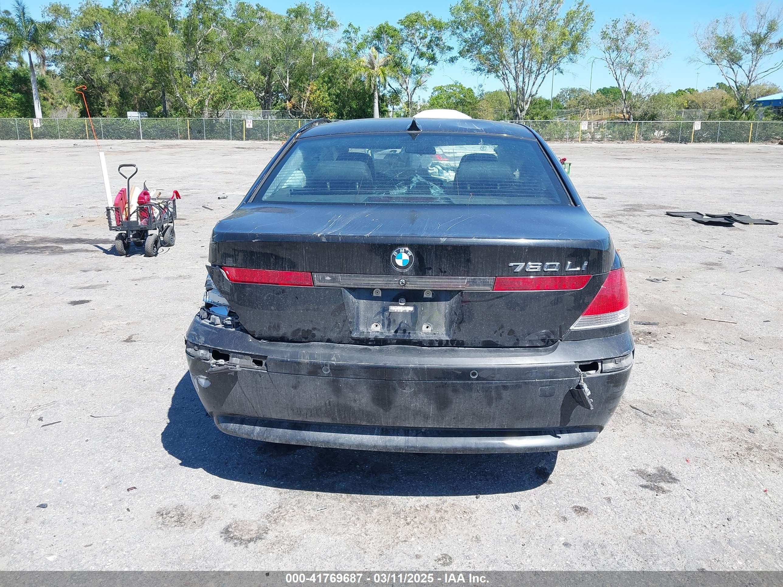 2005 Bmw 745i   Black vin: WBAGL63585DP76177