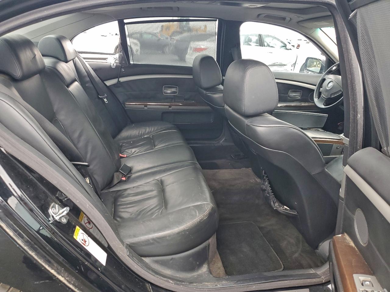 2003 Bmw 745 Li Black vin: WBAGN63403DR19508