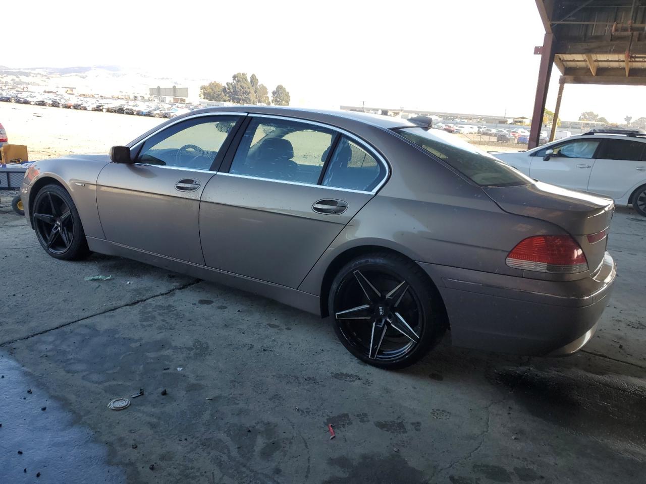 2004 Bmw 745 Li Gray vin: WBAGN63404DS45720