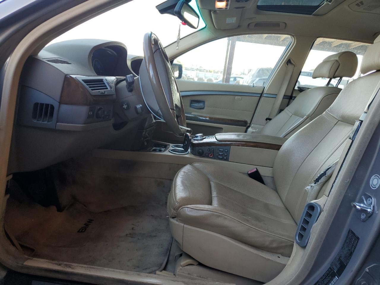 2004 Bmw 745 Li Gray vin: WBAGN63404DS45720