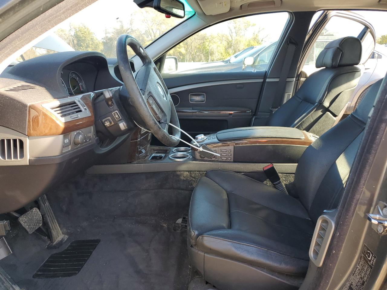 2004 Bmw 745 Li Gray vin: WBAGN63404DS49900