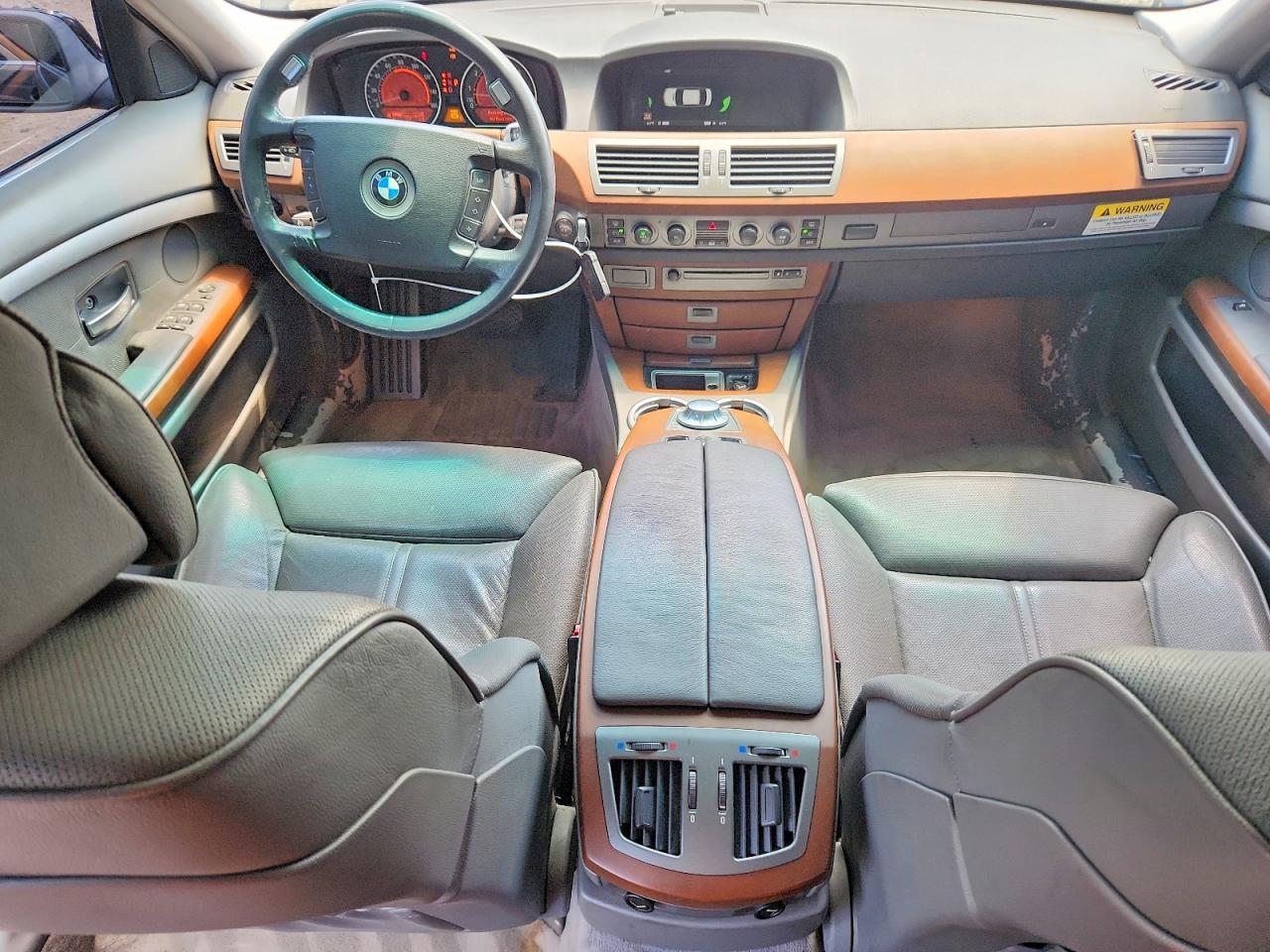 2003 Bmw 745 Li Black vin: WBAGN63413DR09490