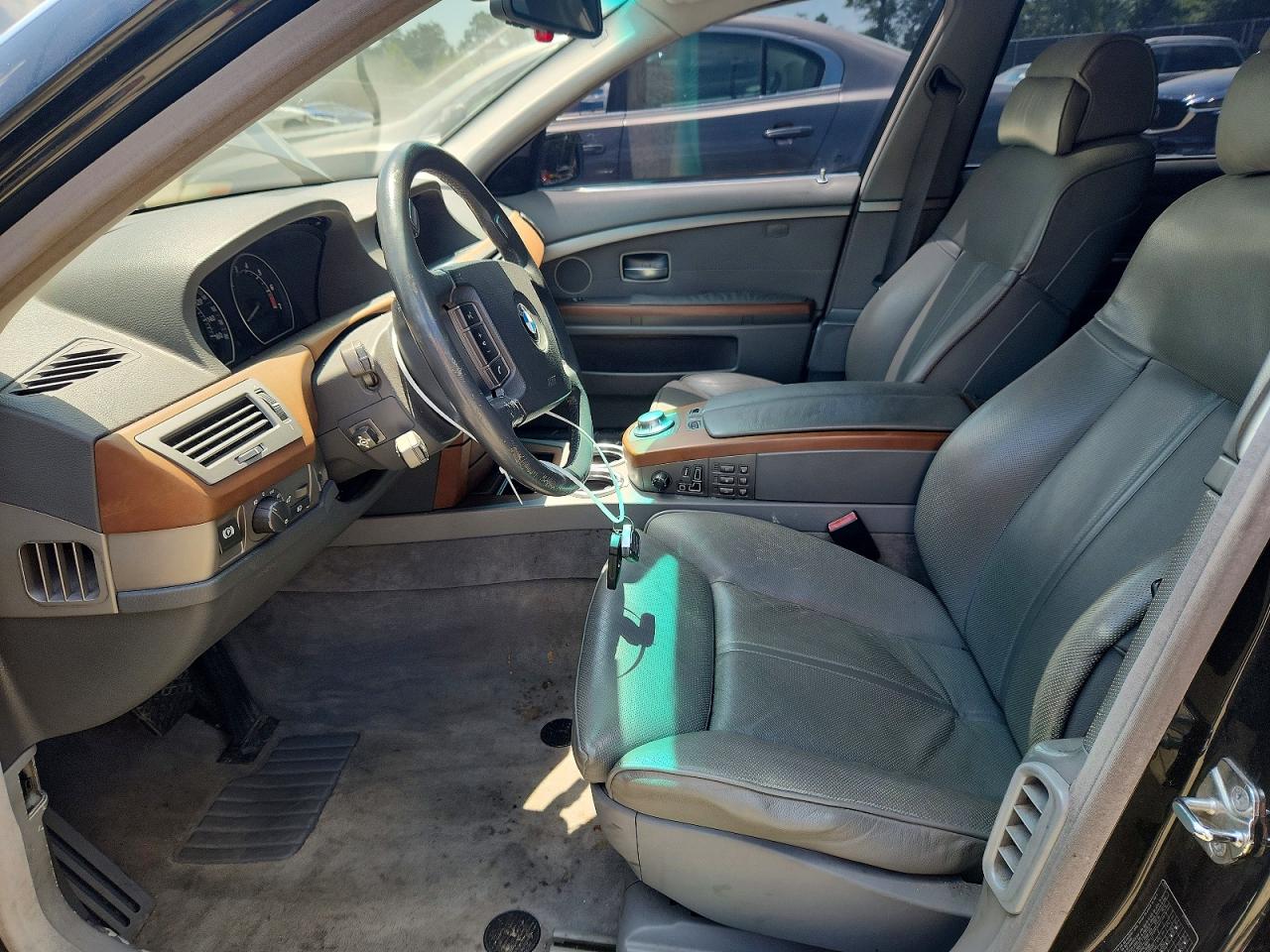 2003 Bmw 745 Li Black vin: WBAGN63413DR09490
