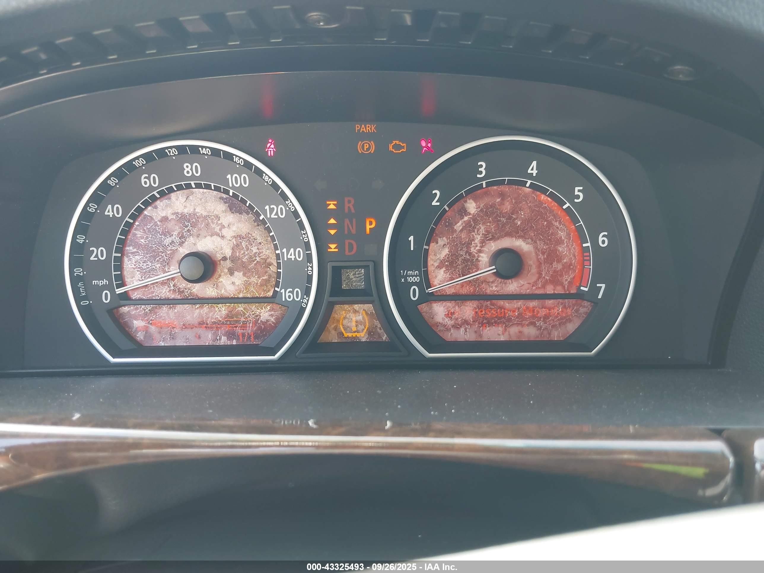 2003 Bmw 745li   Черный vin: WBAGN63413DR10879