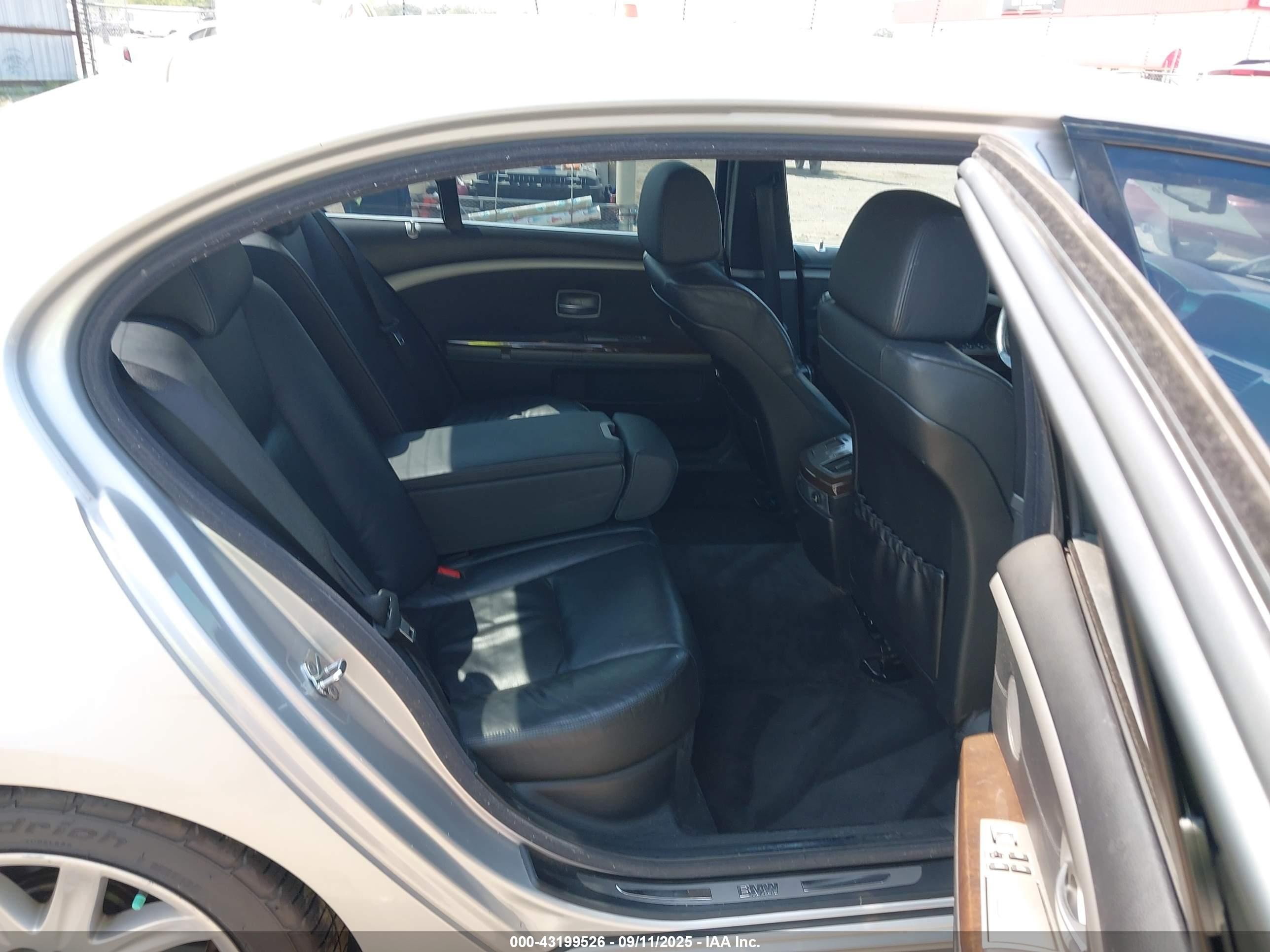 2003 Bmw 745li   Silver vin: WBAGN63413DR17833