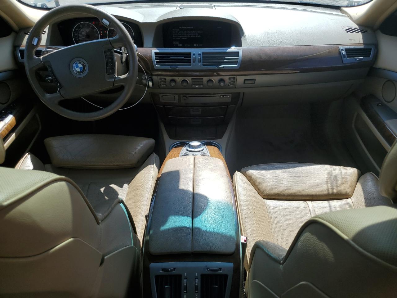 2004 Bmw 745 Li Green vin: WBAGN63414DS47413