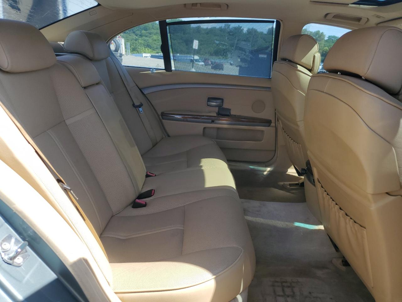 2004 Bmw 745 Li Green vin: WBAGN63414DS47413