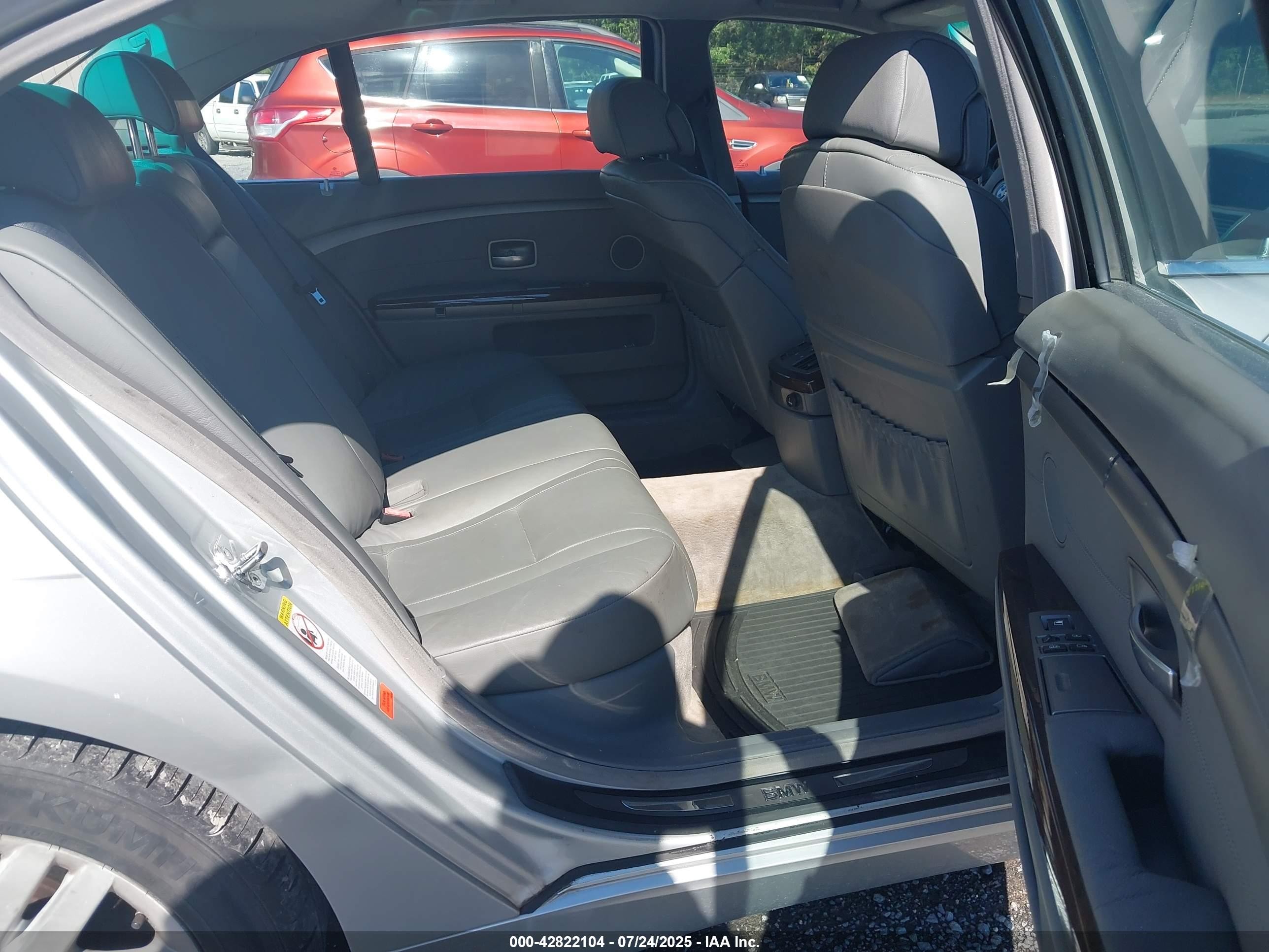 2002 Bmw 745li   Silver vin: WBAGN63422DR03759