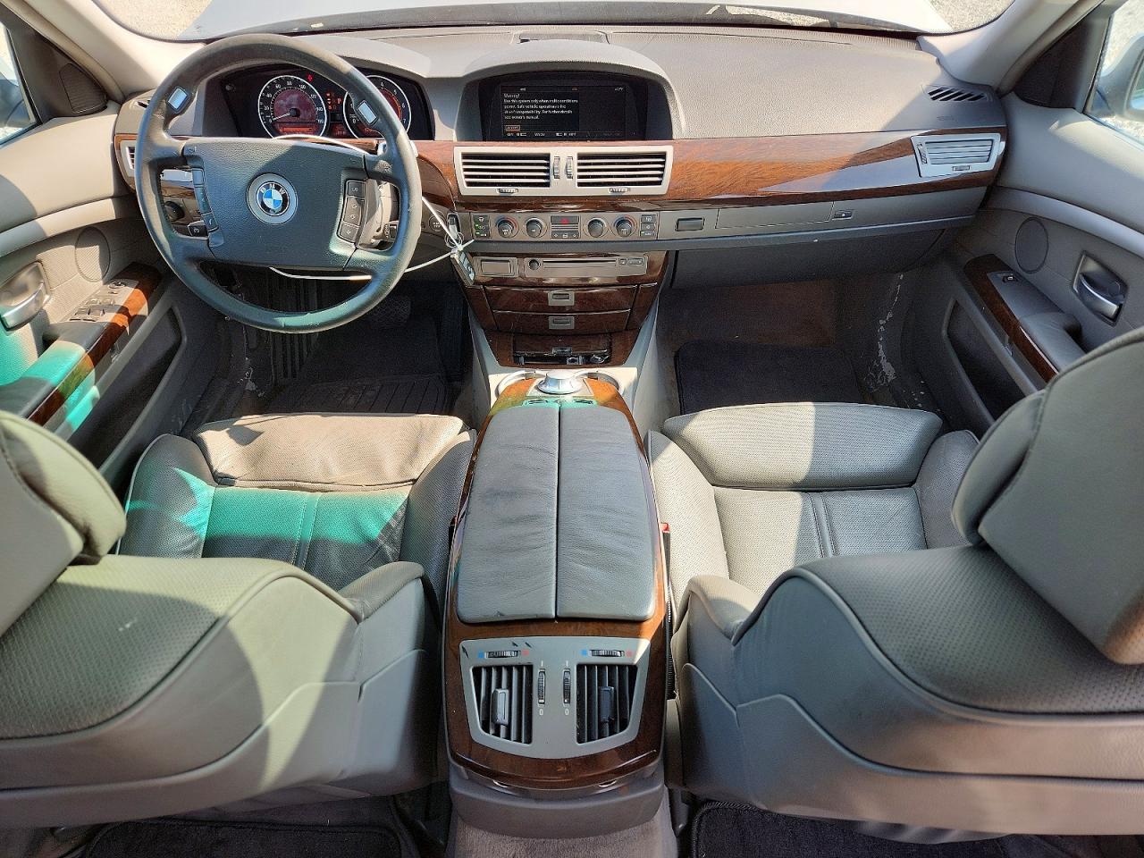 2003 Bmw 745 Li Silver vin: WBAGN63423DR09417