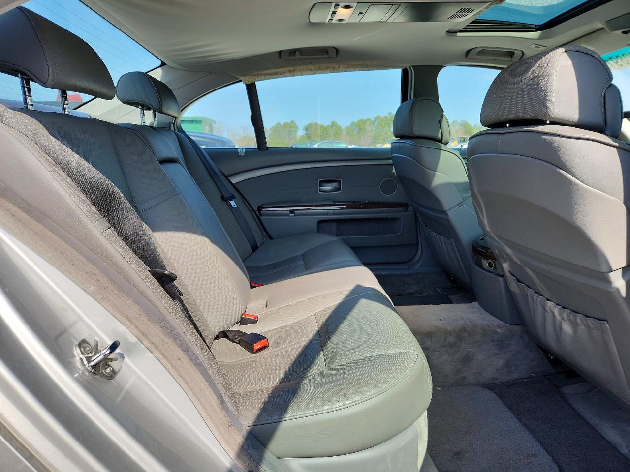 2003 Bmw 745 Li Silver vin: WBAGN63423DR09417