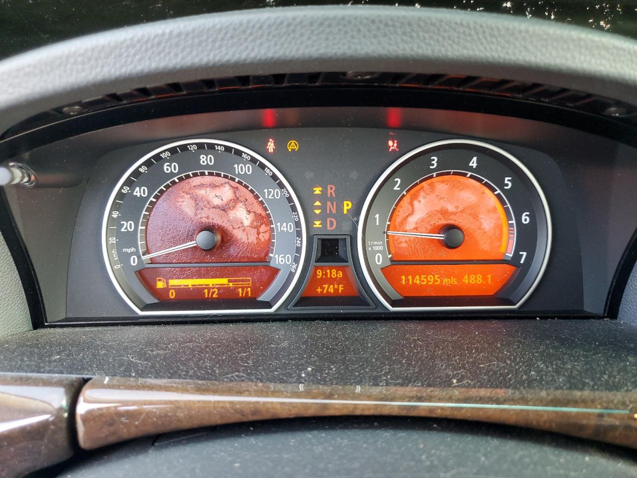 2003 Bmw 745 Li Turquoise vin: WBAGN63423DR12723