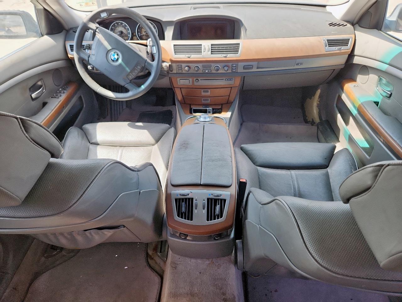 2003 Bmw 745 Li Gray vin: WBAGN63433DR14772