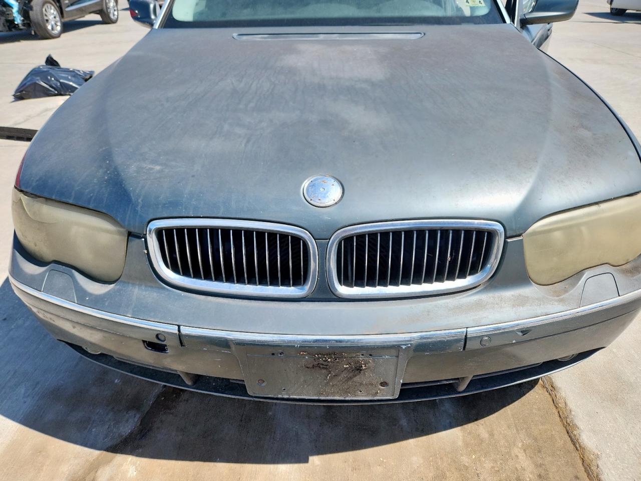2003 Bmw 745 Li Gray vin: WBAGN63433DR14772