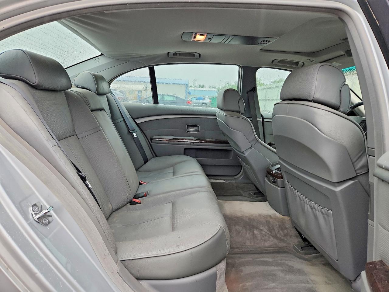 2003 Bmw 745 Li Silver vin: WBAGN63443DR08690