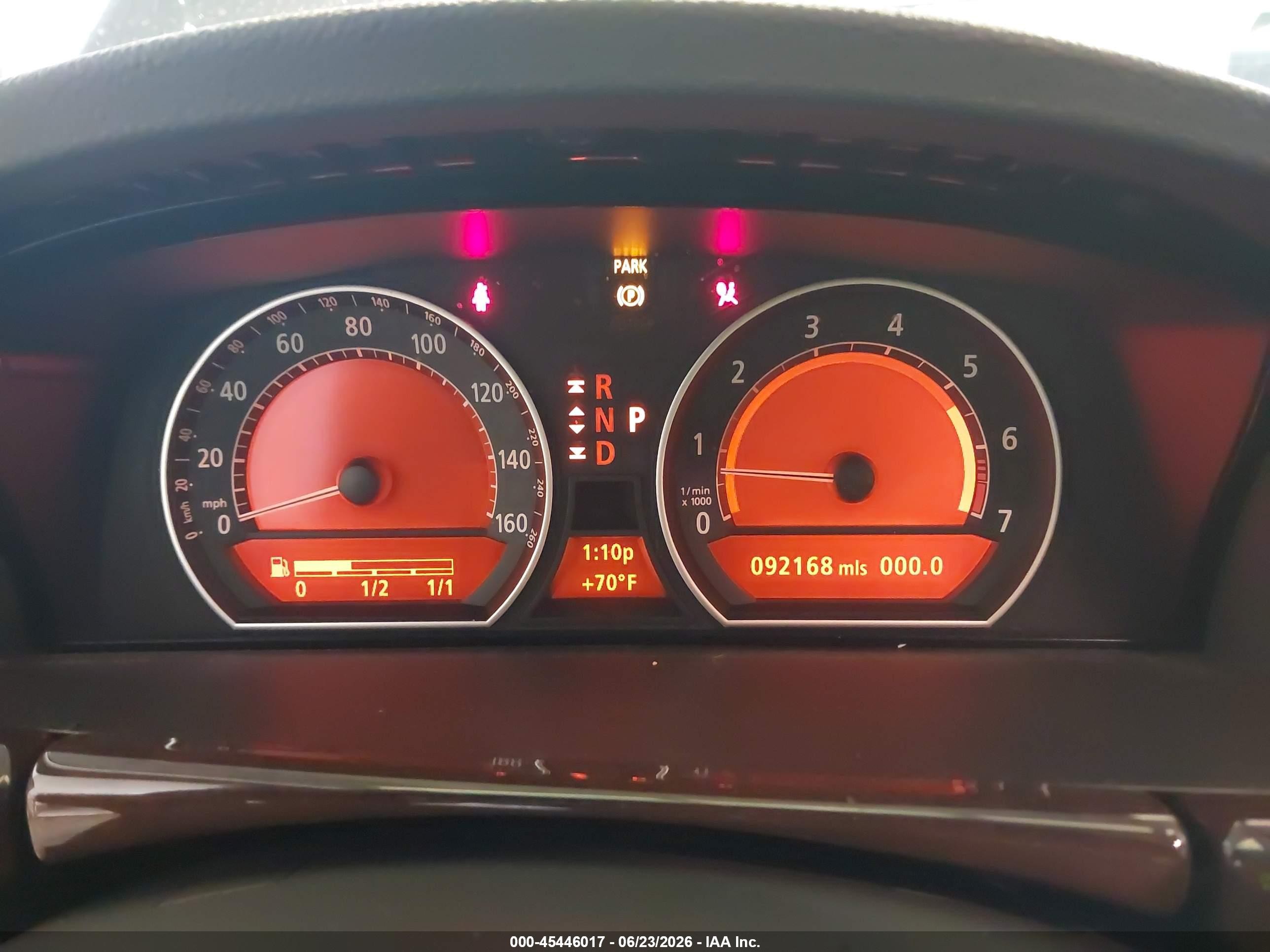 2003 Bmw 7 Series 745li Gray vin: WBAGN63453DR13851