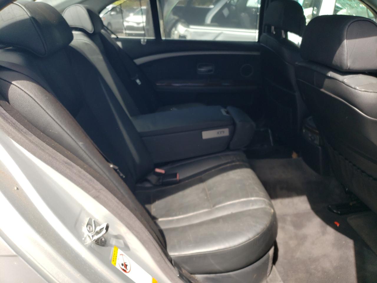 2003 Bmw 745 Li Silver vin: WBAGN63453DS43119