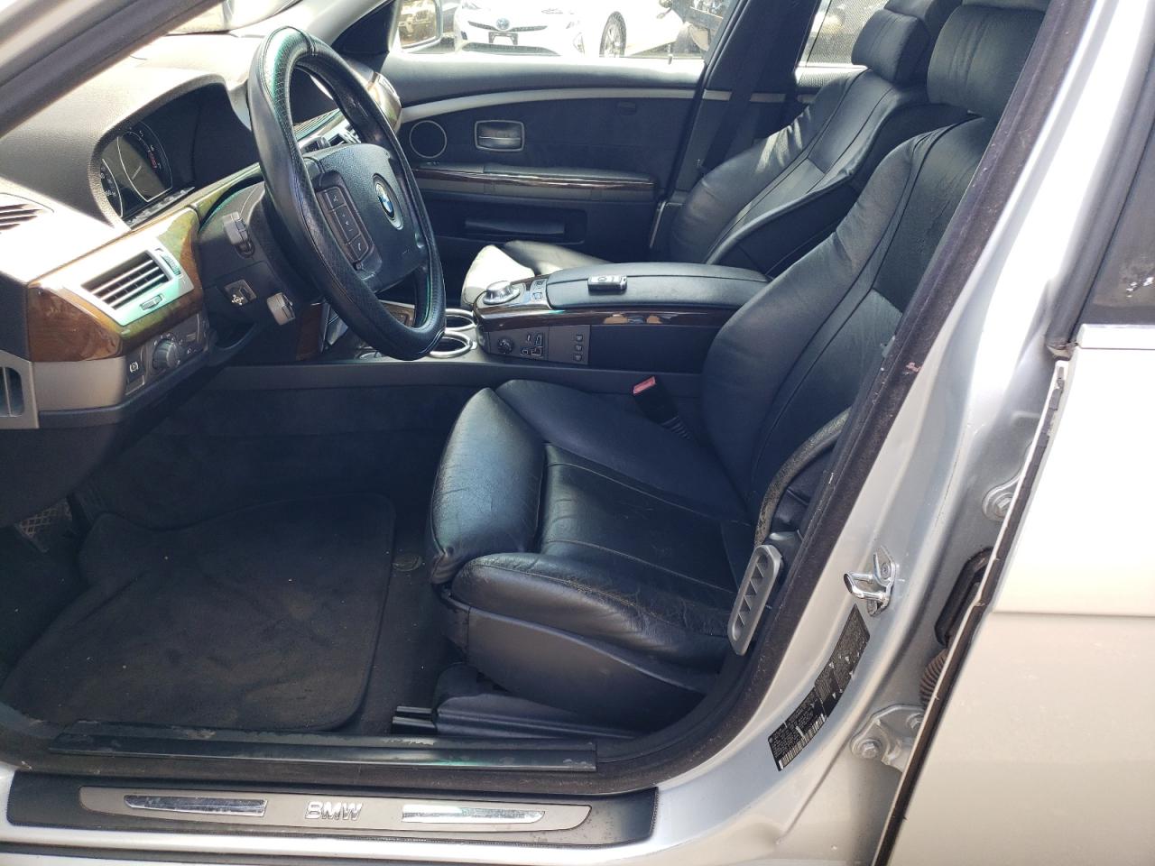 2003 Bmw 745 Li Silver vin: WBAGN63453DS43119